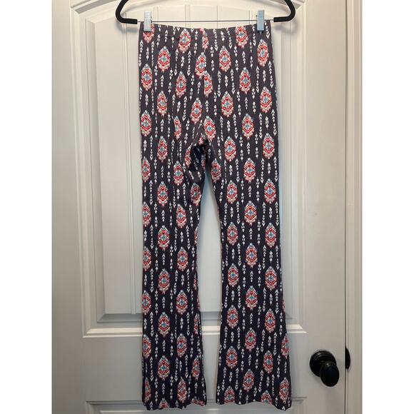 California Moon Rise Women’s High Waisted Pull On Bell Bottom Pants Size S Gary - Picture 6 of 7